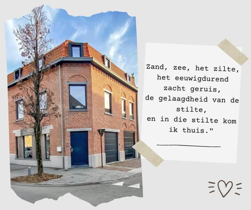Willa Casa Maris - Het Huis Van De Zee - Viersterrenverblijf Nieuwpoort Zewnętrze zdjęcie